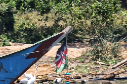 Boottocht en nijlpaardenjacht op het Victoriameer in Kisumu