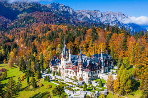 Depuis Bucarest : Excursion à Peles, au château de Dracula, à Brasov