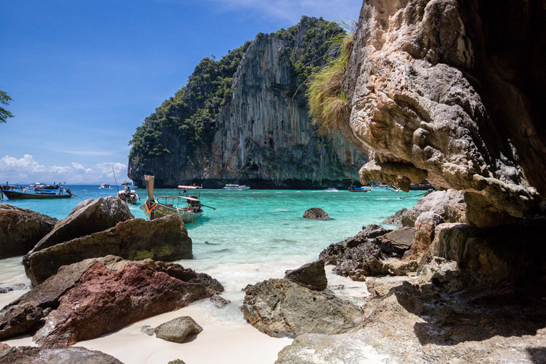 Phi Phi Island: Maya bay Sunset & Plankton by Speedboat Phi Phi Sunset Tour by Speed Boat Snorkeling with Plankton