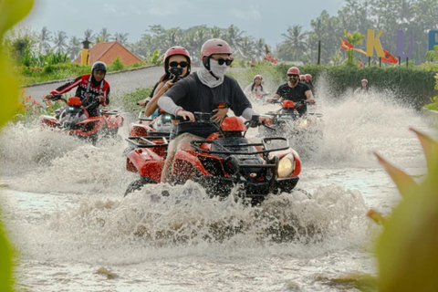 Ubud: Kuber ATV Quad Tandem Adventure with nature Waterfall