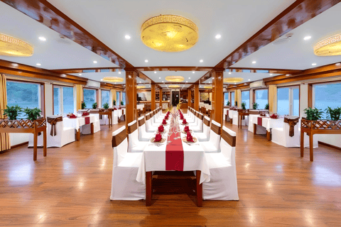 Hanoi: 2D1N Ha Long Bay by Amanda Premier Cruise 2D1N Cruise Start From Hanoi by 8:00 AM