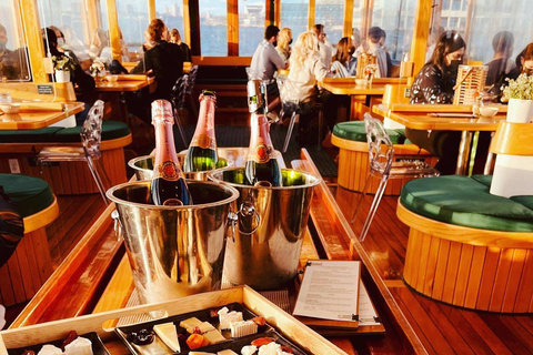 纽约香槟、奶酪、鱼子酱与观光巡游纽约市：香槟和奶酪搭配巡游