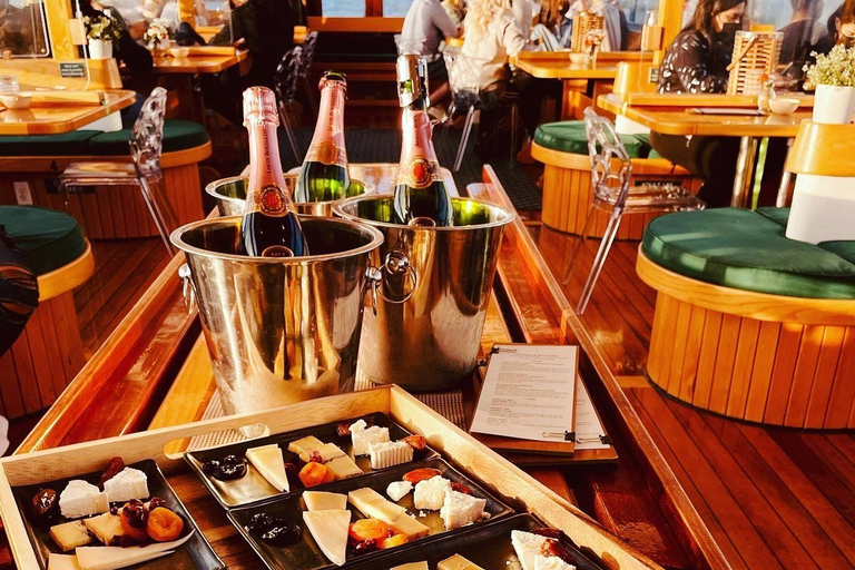 纽约香槟、奶酪、鱼子酱与观光巡游纽约市：香槟和奶酪搭配巡游