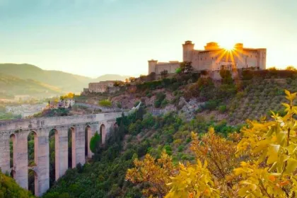 Erstaunliches Umbrien: Spoleto, Montefalco und Bevagna von Rom aus