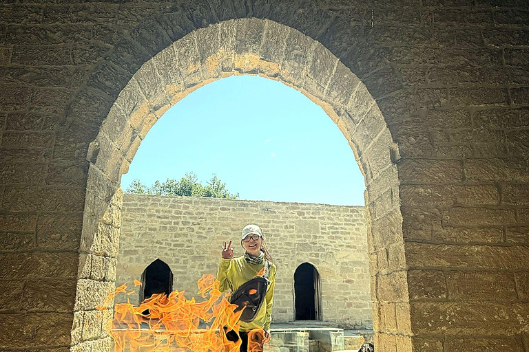 Baku Departure: Gobustan Mud Volcanoes, Ateshgah & Yanardag
