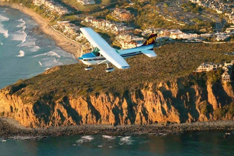 Orange County: Deluxe Air Tour from John Wayne Airport Orange County Deluxe Air Tour (2 People Sunset)