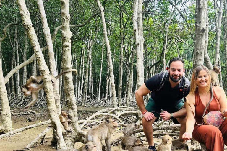 Can Gio Mangrovebos en Apeneiland dagvullende tour