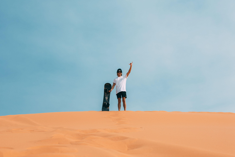 Departing from Agadir or Taghazout: Timlalin Dunes and Taghazout Tour