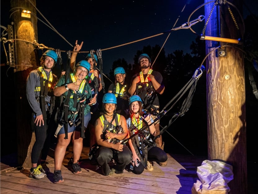 Oahu: Night Zipline Adventure (3 Lines)