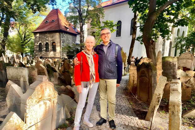 Praga: Excursão particular ao cemitério judeu e às sinagogas