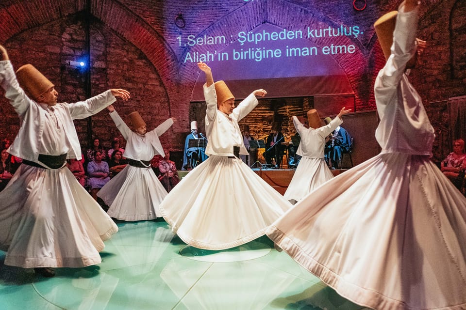 Dans istanbul. Мевлеви дервишей презентации без платно.