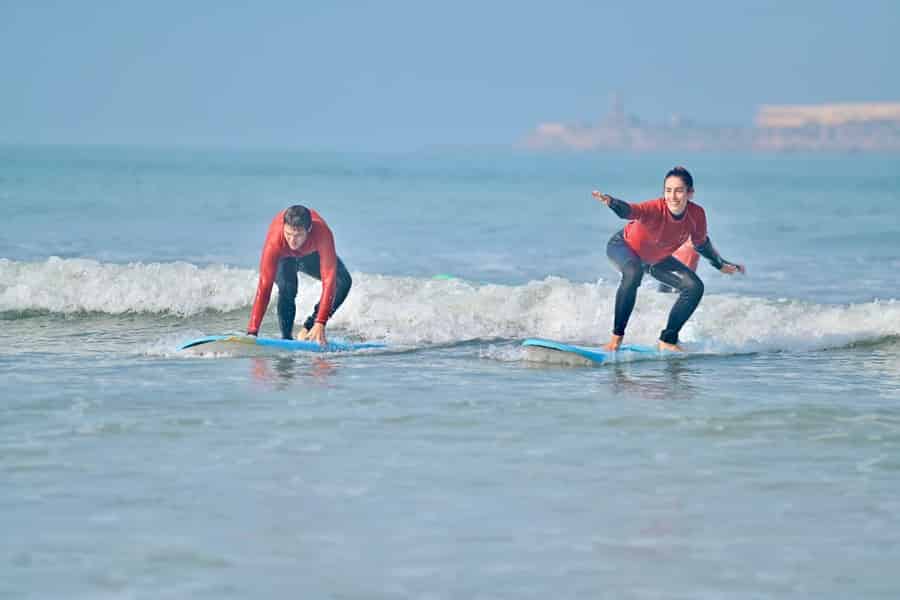 Essaouira: Surf-Unterricht. Foto: GetYourGuide Essaouira: Surf-Unterricht. Foto: GetYourGuide