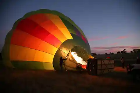 Avon Valley: Vuelo en globo aerostático