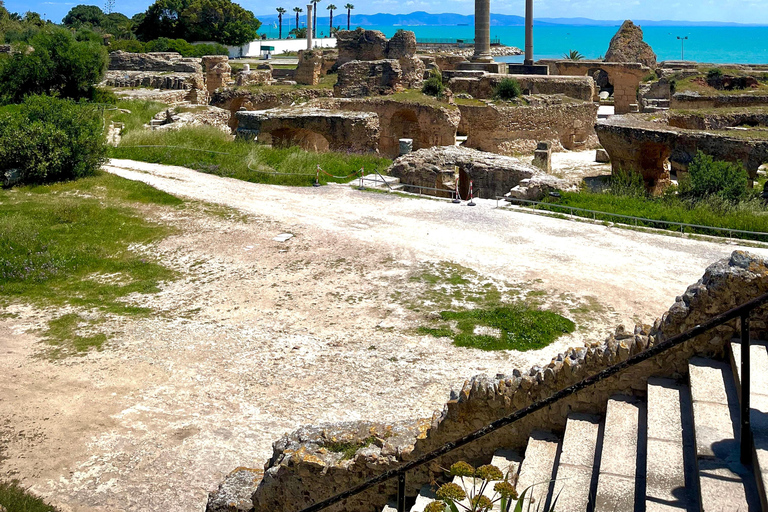 Tunis: Medina, Carthage, & Sidi Bou Said Private Tour Pick-up From: Sousse, or Monastir