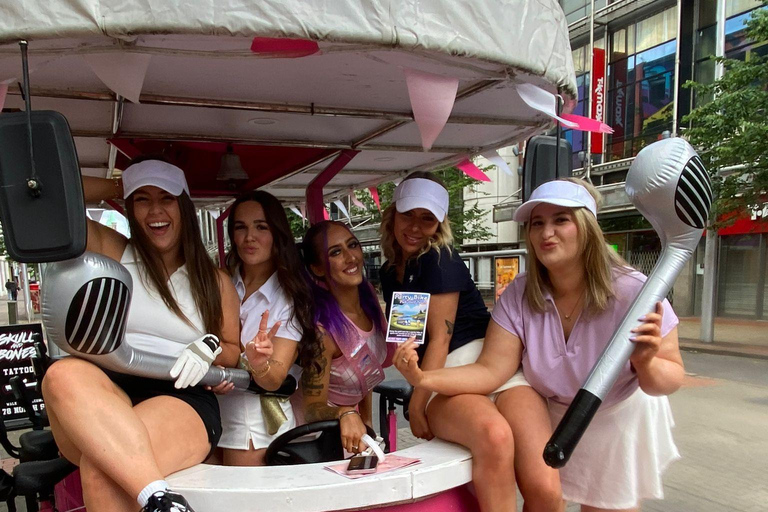 Belfast: 2-timmars pubgolfrunda på partycykel