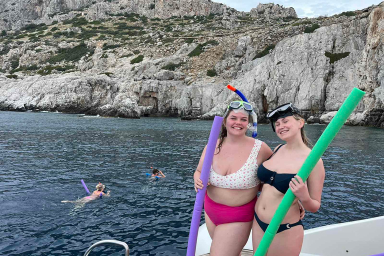 Rhodes : Croisière sur la plage avec baignade, repas et boissons illimitées