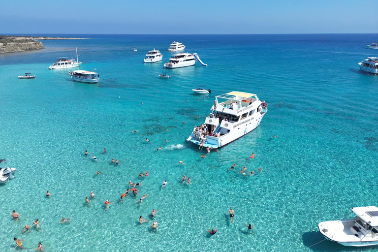 Blue Lagoon (Akamas) Bus & Boat Tour from Paphos