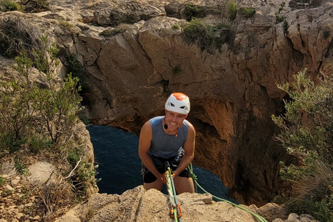 Alicante: Guided climbing "Parle" route