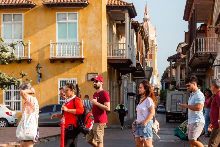 Cartagena stadstour van 5 uur (transport + gids)