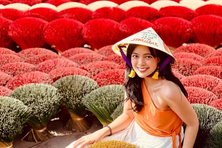 Hanoi Nhan Hien Sculpture Village or Hat and Incense Village Local Guide In Incense Village without Car Transfer & Ticket
