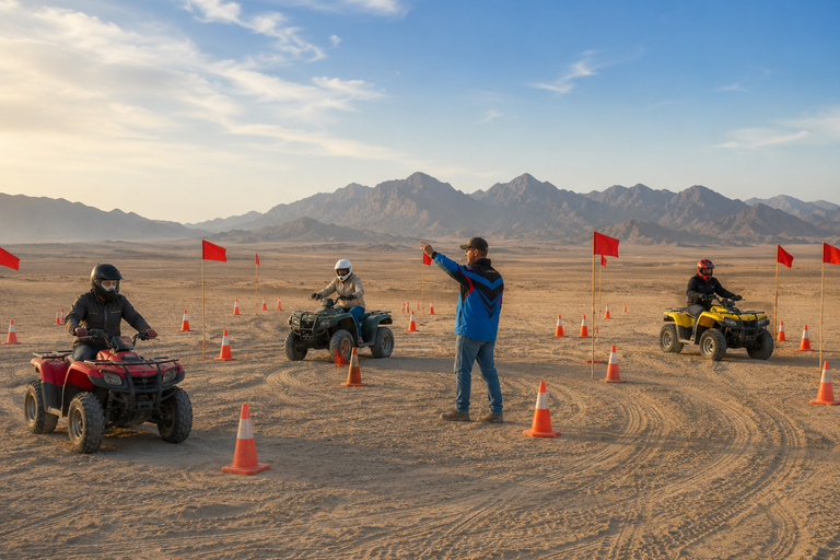 Makadi Bay: Quad Bike Driving Academy & Desert Skills Course