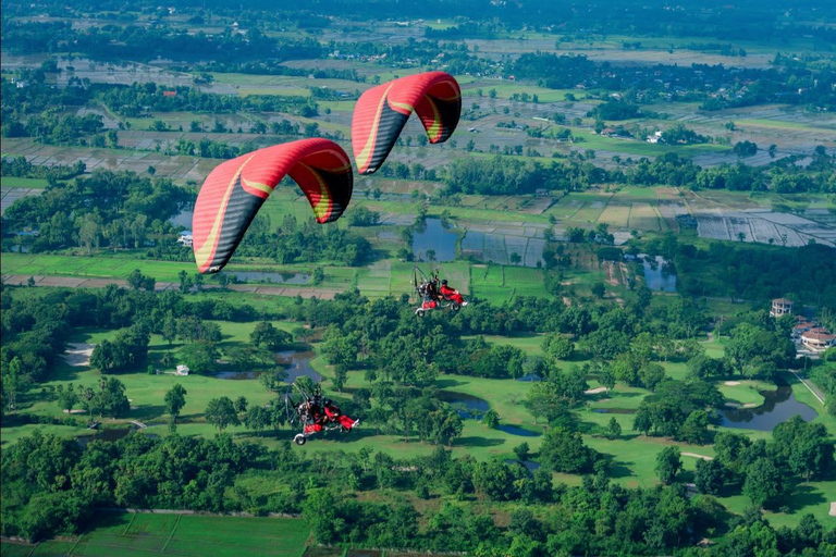 Chiang Mai Paramotor Flying Experience 15-20 Minute Flight Only