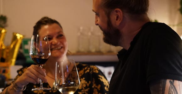 8-Tier Hungarian Wine Tasting in a Cozy Downtown Wine Bar