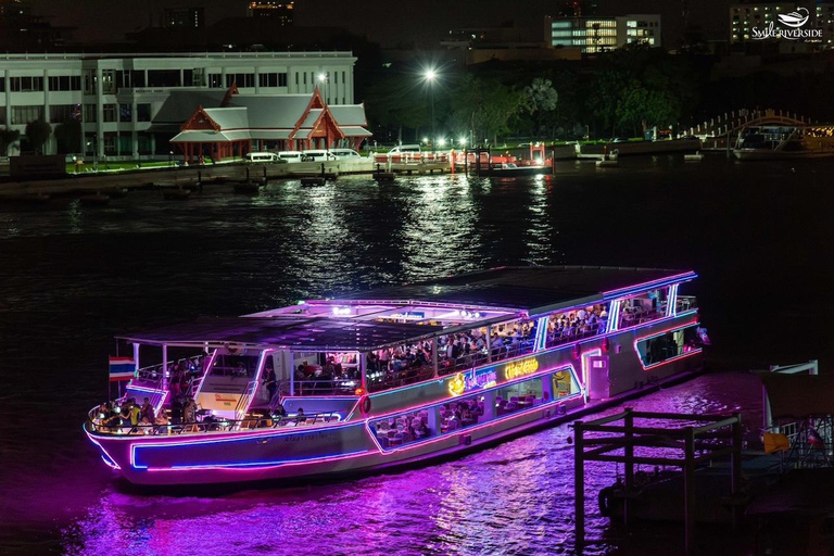 Bangkok: Chao Phraya Dinner Cruise + Free-Flow Beer dinner cruise only