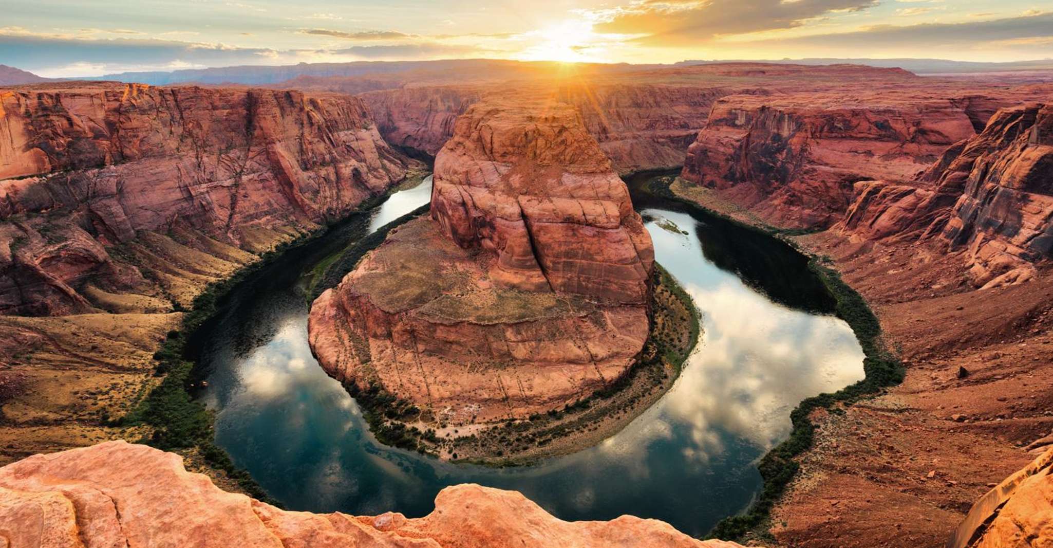 De Sedona, Grand Canyon Voyage du coucher du soleil d'une journée complète - Hizvo