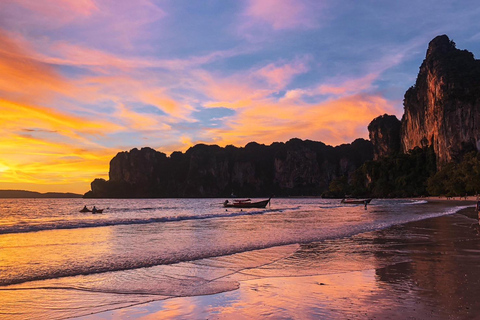 Krabi: Railay Sunset and Bioluminescent Plankton Tour