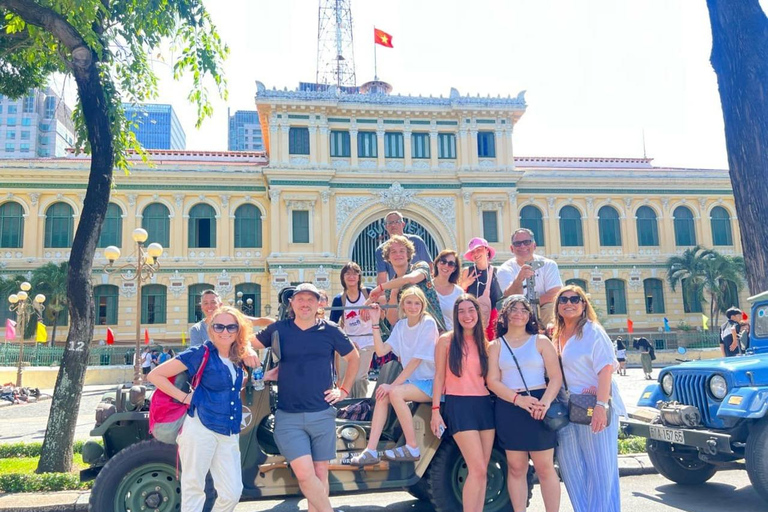 Explore Ho Chi Minh City In Half Day By Jeep Car Group Tour