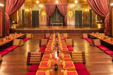 Przedstawienie w teatrze Apsara obejmuje kolację i odbiór z hotelu