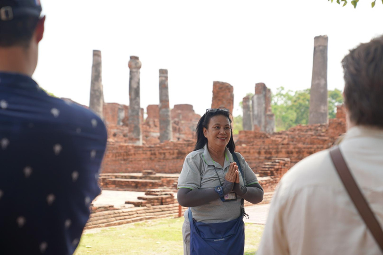 From Bangkok: Ayutthaya Day Trip with Cruise & Buffet Lunch