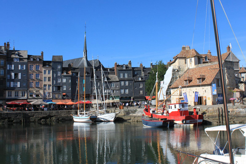 Honfleur y Deauville Tour privado de medio día en sidecar (3H30)