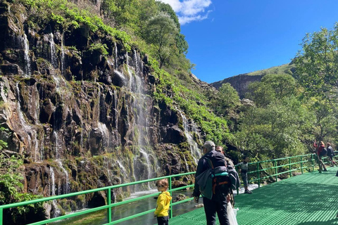 Dashbashi Canyon, Asureti village, and Didgori monument.