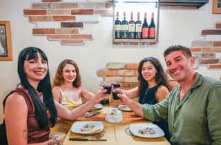 Privater Ausflug an der Küste Roms: Trastevere – Food- & Wein-Tour