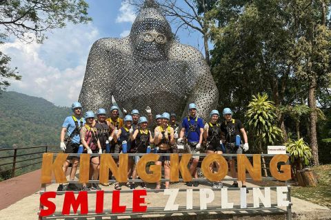 Chiang Mai: Highest and Longest Zipline Trip with Thai Meal