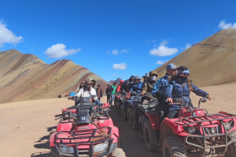 FROM CUSCO: Rainbow Mountain ATV Tour with Meals