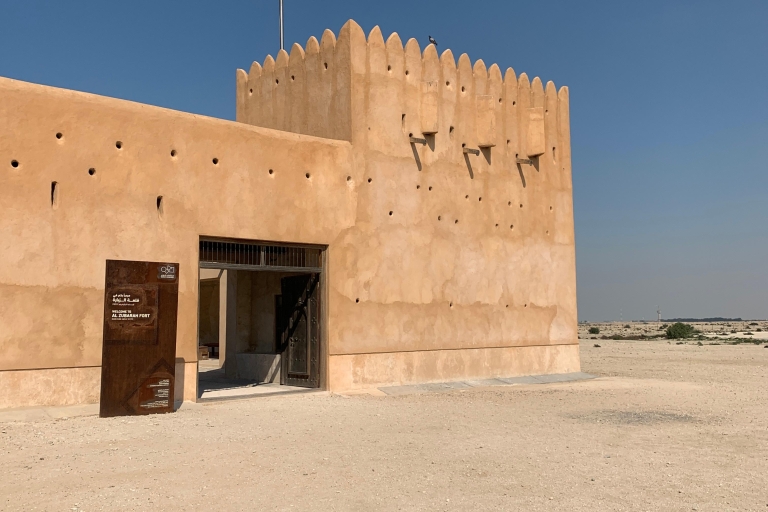 Wycieczka na północ Kataru do Olafur Eliasson, Zubara Fort, JumailWycieczka do Kataru Północnego, Fort Zubara, Fioletowa Wyspa, Kolonia Mangros