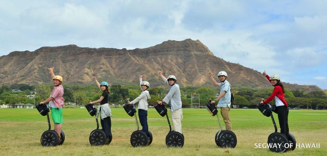 Diamond Head, Waikiki, and Magic Island 3,5h Segway Tour