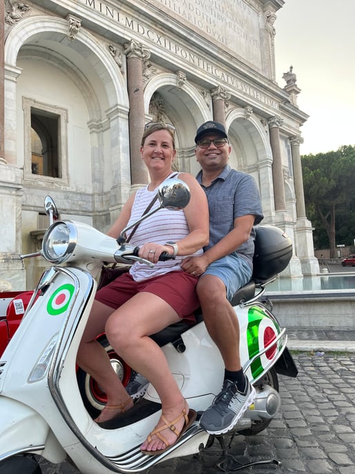 Rom: Vespa-Selbstfahrertour mit Gelato Rom: ...