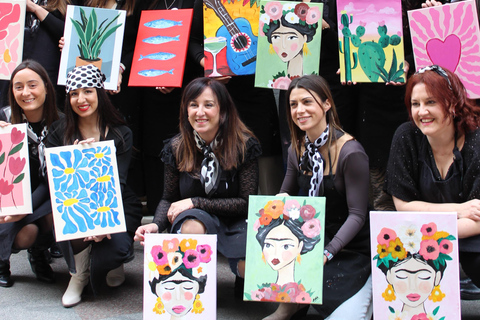 Alicante: Art Party - Paint, Sip & Fun