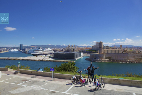 Marseille: Calanques Shore Excursion Electric Bike Day Tour Spanish speaking guide