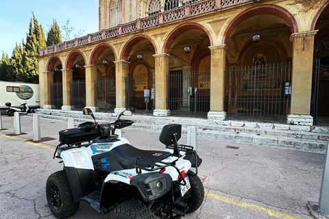 NICE BY ELECTRIC QUAD:panoramic tour from Nice with snack