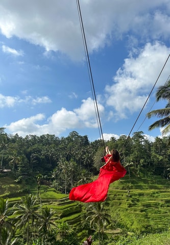 Bali: Ubud Sky Swing and Bali Coffee Journey with Transfers