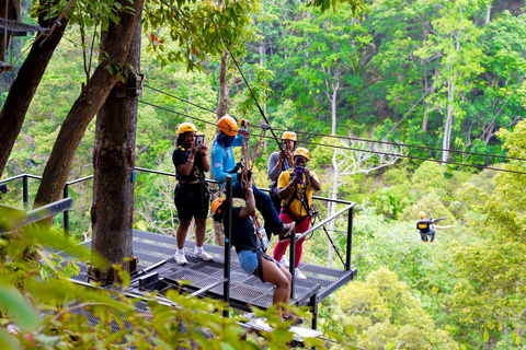 Phuket: Rainforest Eco Zipline Expedition 32 Platforms