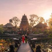 Bali: Saraswati Temple & Ubud Monkey Forest with Waterfalls Bali: Saraswati Temple & Ubud Monkey Forest with Waterfalls