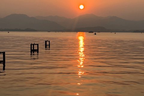 Hangzhou: Półdniowa prywatna wycieczka (rejs po Jeziorze Zachodnim w cenie)