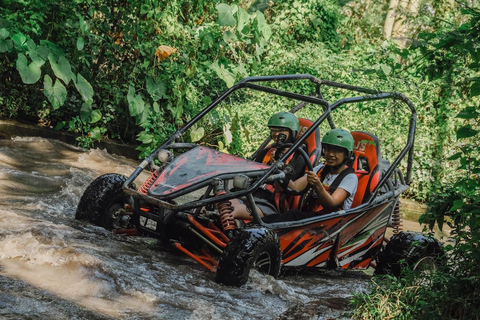 Ubud: 5-Terrain Buggy Adventure with Cave, River & Lunch Single Buggy: 1 Person per Buggy