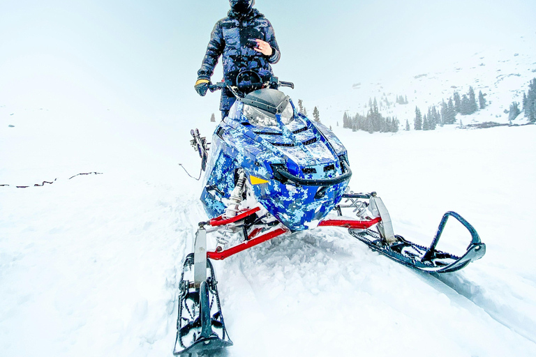 Canmore/ Banff: Snowmobile Riding Adventure in Golden Town